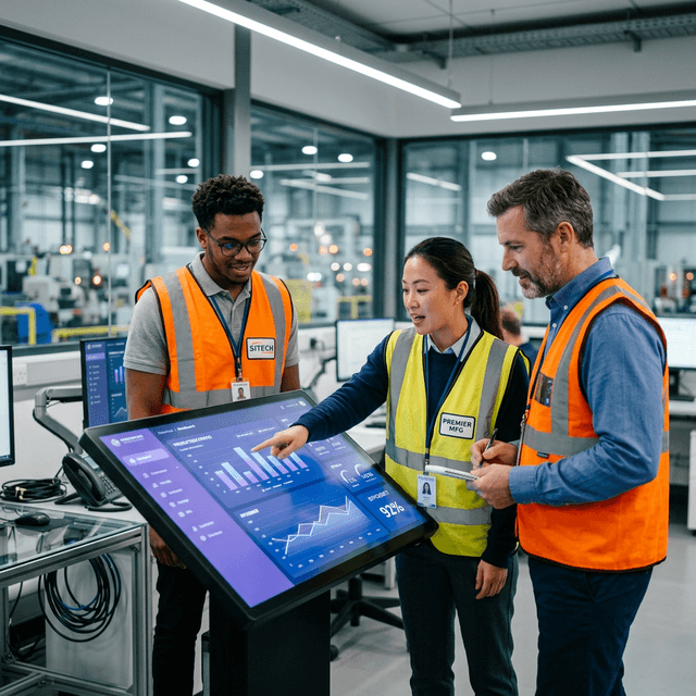 DBR77 founders — manufacturing leaders turned software innovators