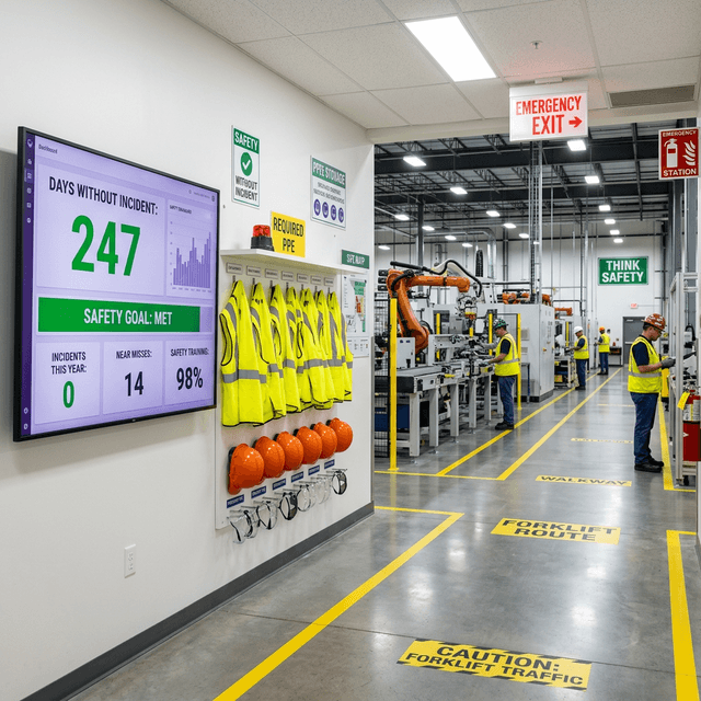 HSE Module — health, safety and environment dashboard